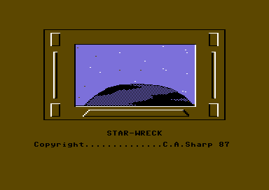 Star Wreck screenshot 2 for Commodore 64